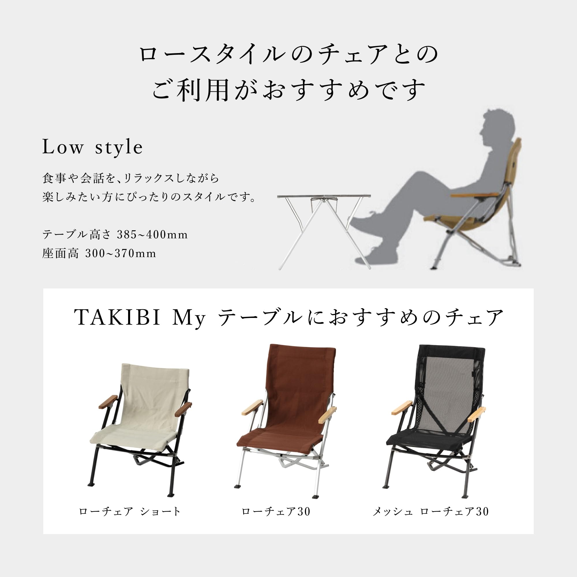スノーピーク TAKIBIマイテーブルとステンレストレーのセット　カバー付き Amazon | スノーピーク(snow peak) TAKIBIマイテーブルセット FK-418